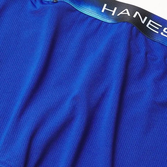 Hanes Ultimate Men's Sport X-Temp Long Leg Boxer Briefs - 4-Pack, X-Large - Picture 2 of 4